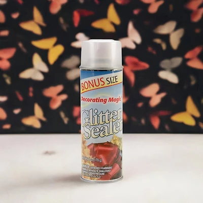 Decorating Magic® Clear Spray Glitter Sealer, 6oz.