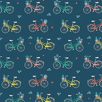 Camelot Fabrics Bicycle Cotton Fabric