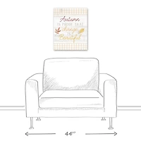 Change Is Beautiful Fall Canvas Wall Art