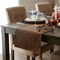 DII® 70" Halloween Happy Haunting Spooky Spider Reversible Table Runner