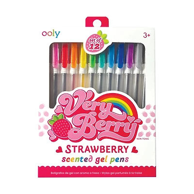 OOLY Very Berry 12-Piece Scented Gel Pen Set