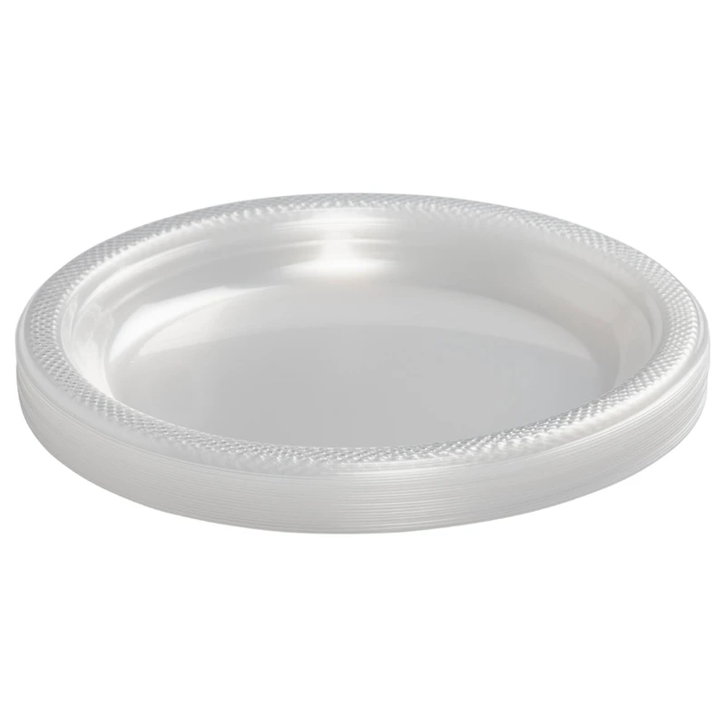 JAM Paper 9" Clear Plastic Party Plates, 20ct.