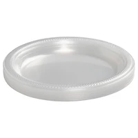 JAM Paper 9" Clear Plastic Party Plates, 20ct.