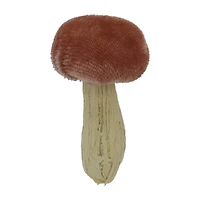 Green, Cream & Pink Velvet Decorative Mushrooms, 5ct. by Ashland®
