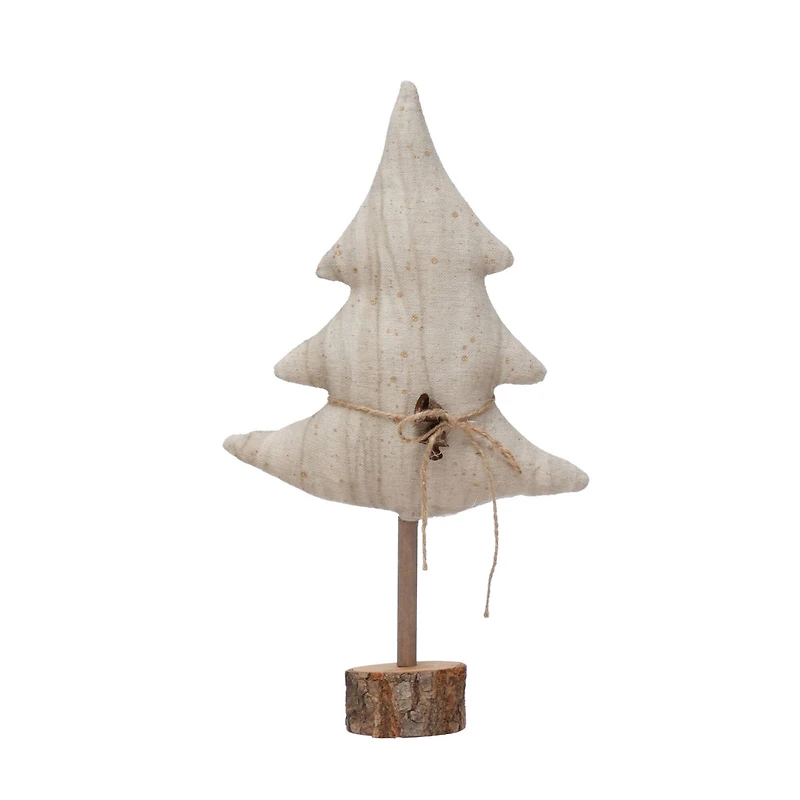 Hello Honey® 12" Natural Canvas Tree with Bells Decoration