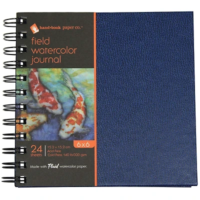 Global Art Hardcover Field Watercolor Journal
