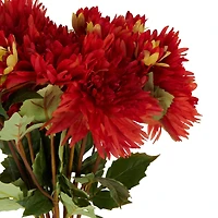31" Red Dahlia Artificial Flower Stem, 8ct.