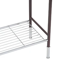 Organize It All Duplex Line Freestanding Towel Rack 