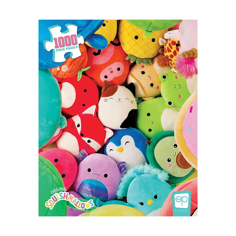 Original Squishmallows - #Share My Squad Puzzle: 1000 Pcs