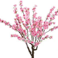 3.6ft. Pink Potted Peach Blossom Tree