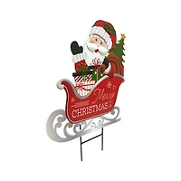 1.9ft. Santa Yard Stake by Ashland®