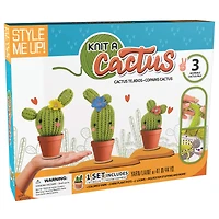 Style Me Up! Knit A Cactus Activity Kit