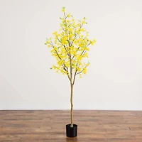 6ft. Artificial Forsythia Tree