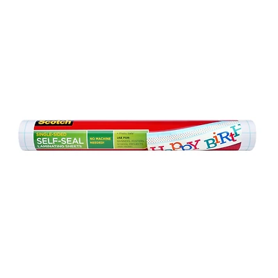 Scotch™ Self-Seal Single-Sided Laminating Sheet Roll