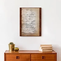 Serve The Lord 12" x 16" Canvas Wall Art