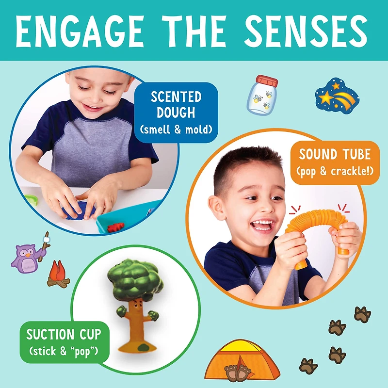 Creativity for Kids® Sensory on the Go Camping Play Kit