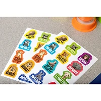 Teacher Created Resources® Go Wild Animals Stickers, 72 Per Pack, 12 Packs total of 854