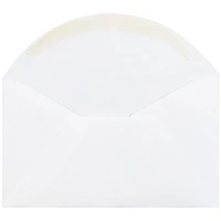 JAM Paper White 3Drug Mini Envelopes, 100ct.