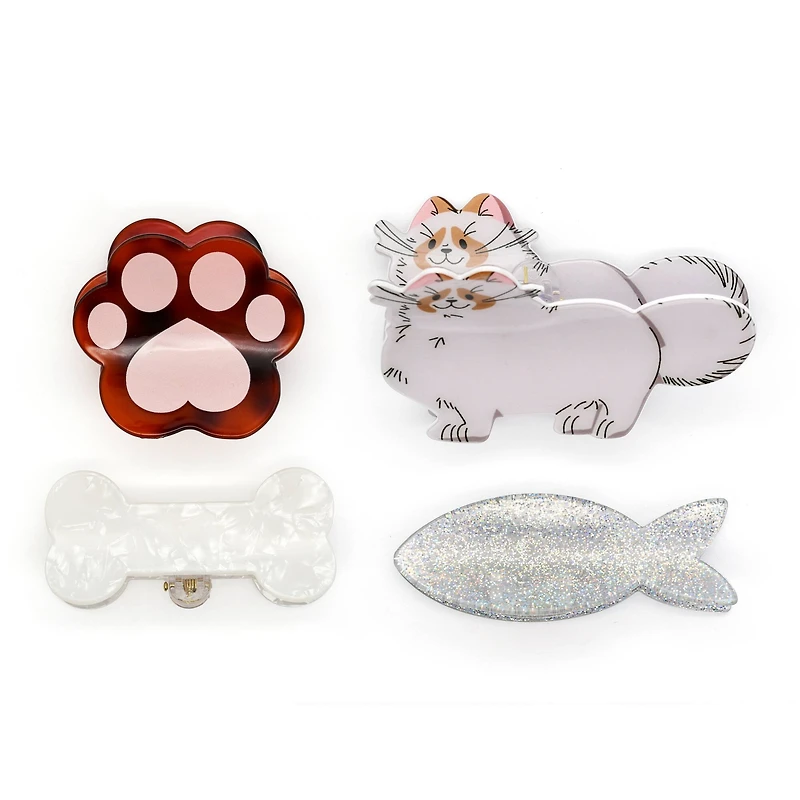 Assorted Pet Claw Clip Set by Fab Finds