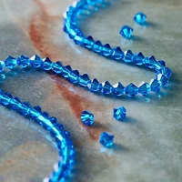 Preciosa Glass Crystal Bicone Beads