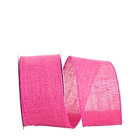 JAM Paper 2.5" x 10yd. Wired Burlap Ribbon