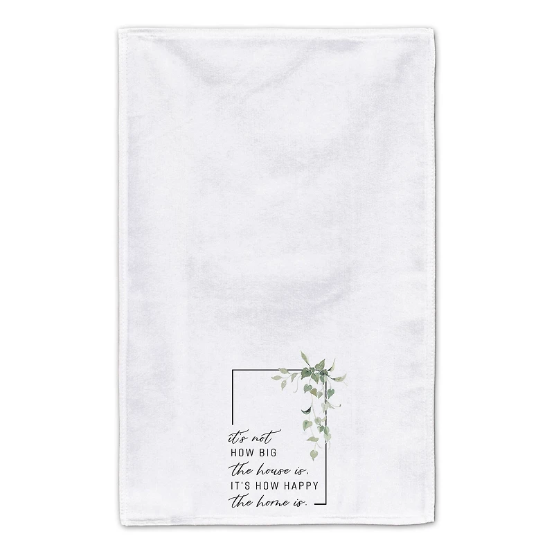 Not Big House, Happy Home 16" x 25" Towel Set