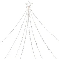 12ft. Clear Lighted Christmas Tree Decoration