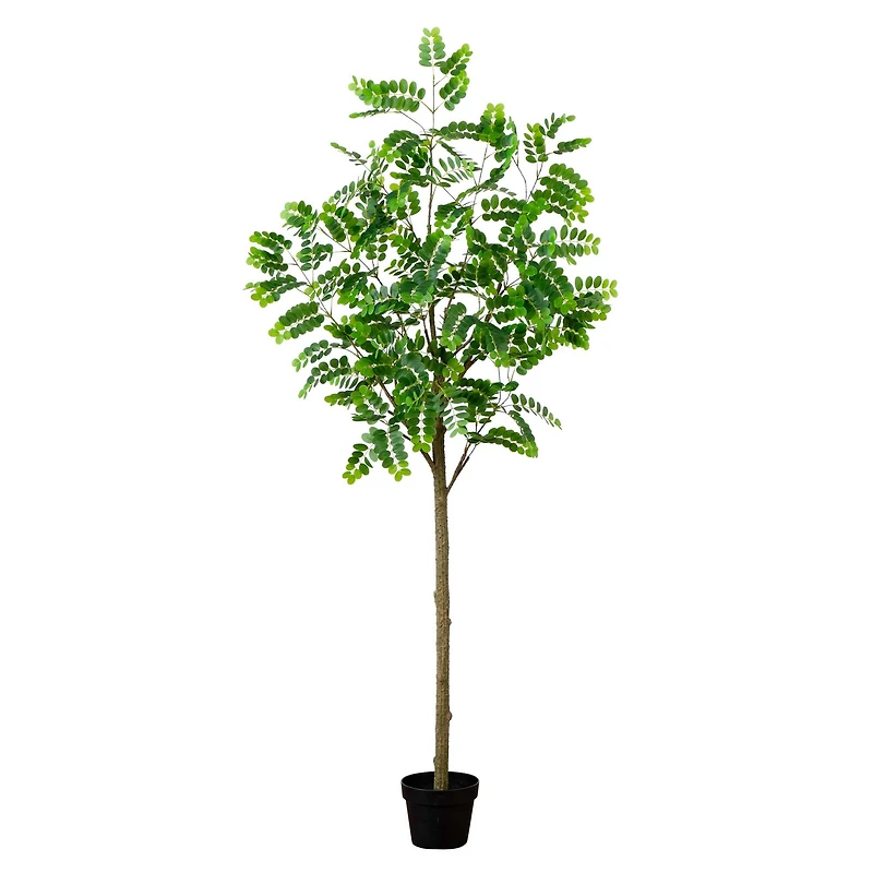 6ft. Potted Green Artificial Greco Citrus Tree with Real Touch Leaves
