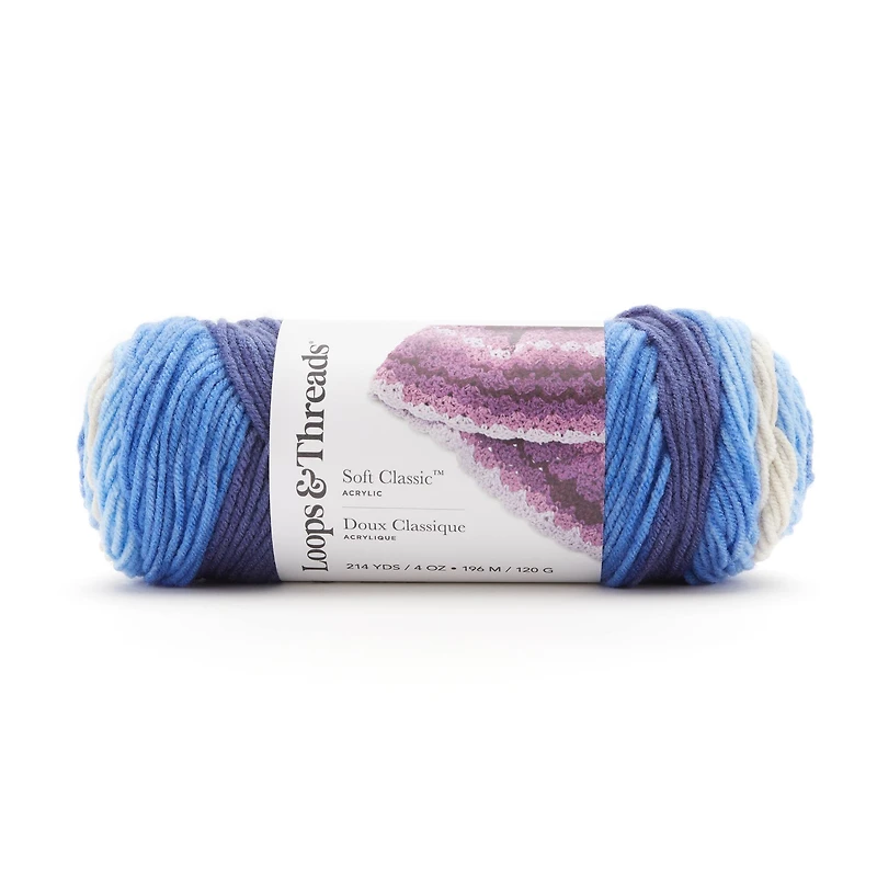 Soft Classic™ Ombre Yarn by Loops & Threads