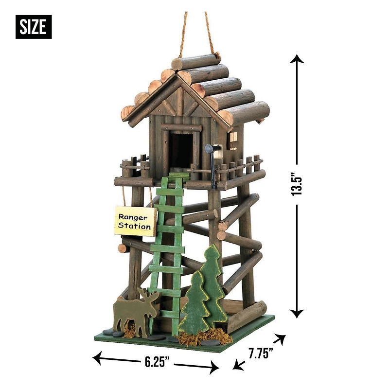 13.5'' Ranger Station Birdhouse