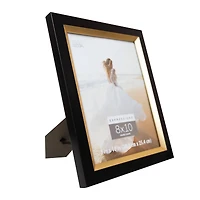 Expressions™ Black Frame with Gold Inner Trim by Studio Décor®