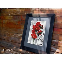 Luca-s The Poppies Counted Cross-Stitch Kit