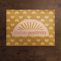 18" Radiate Positivity Cotton Twill Placemat