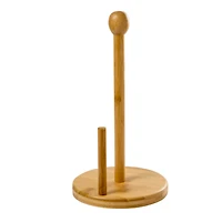 Honey Can Do Bamboo Paper Towel Holder