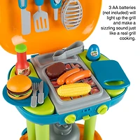 Toy Time Pretend Play BBQ Grill Toy Set