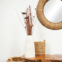 40" Brown Dried Lotus Flower Natural Foliage Bundle