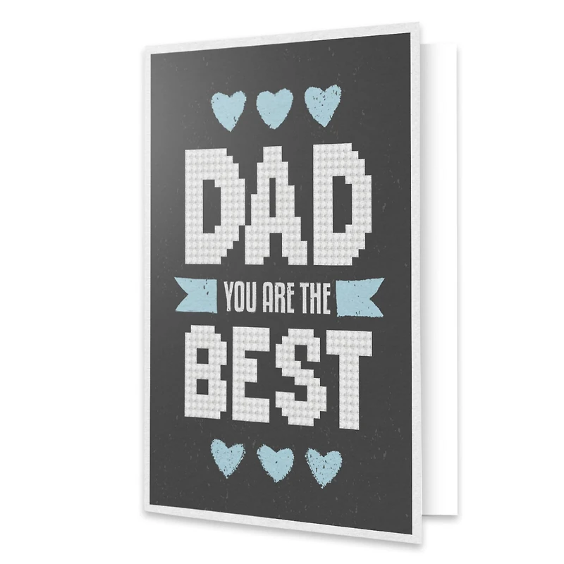 Diamond Dotz® Best Dad Diamond Painting Greeting Card Kit