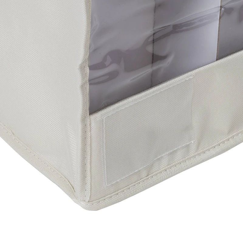 Honey Can Do Natural Stemware Storage Box Set