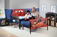 Cars Plastic 3D Twin Bed