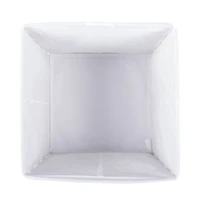 DII® 13" Gray Lattice Square Non-Woven Fabric Cubes, 2ct.