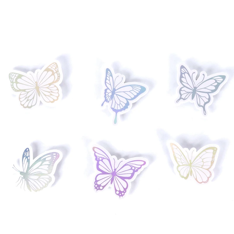 Holographic Butterfly Vinyl Die-Cut Stickers by Recollections™