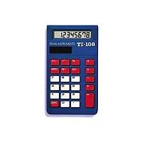 TI-108 Simple Calculator Teacher Pack, 10ct.