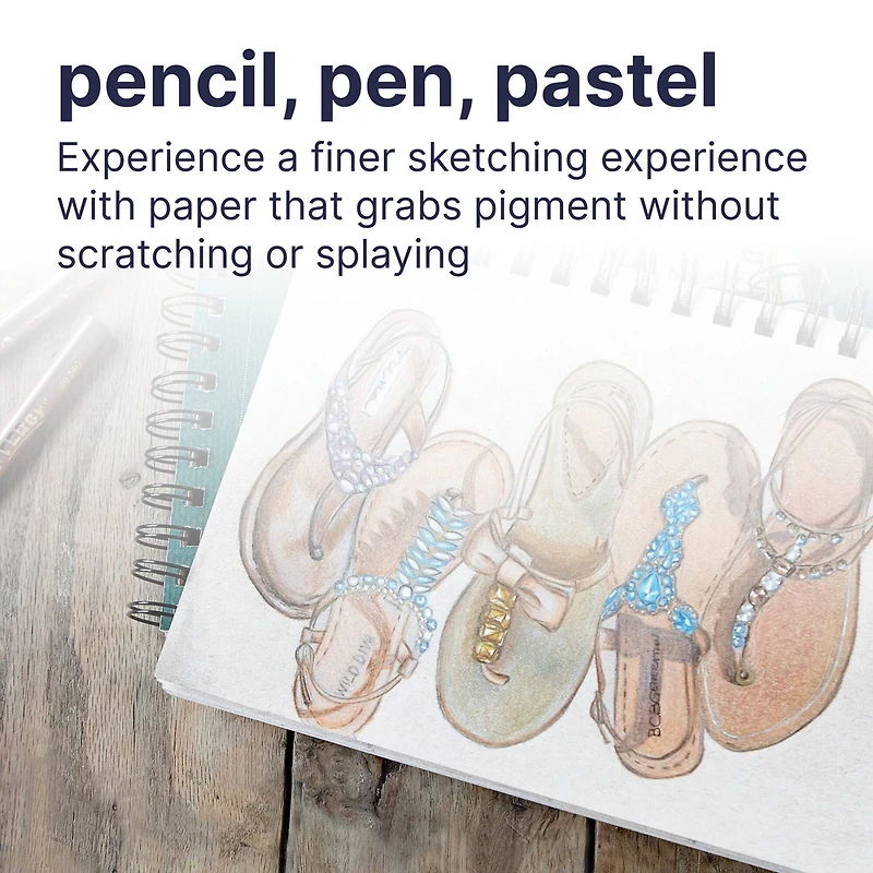 Strathmore Recycled Paper Pad, 400 Series, 100 Sheets