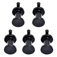 Black Plastic Pegboard Hangers, 5ct. by Simply Tidy®