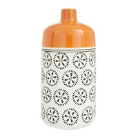 White Stoneware Transitional Vase