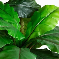 6ft. UV Resistant Artificial Bird Nest Fern Tree (Indoor/Outdoor)