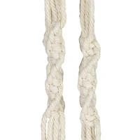 Hello Honey® 57" Natural Cotton Macrame Plant Hanger