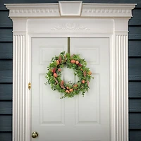 22" Pink Eggs Easter Wreath