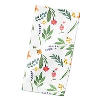 Spring Flower Bunches 10" x 10" Cotton Twill Napkin