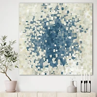 Designart - Geometric Blue Spots